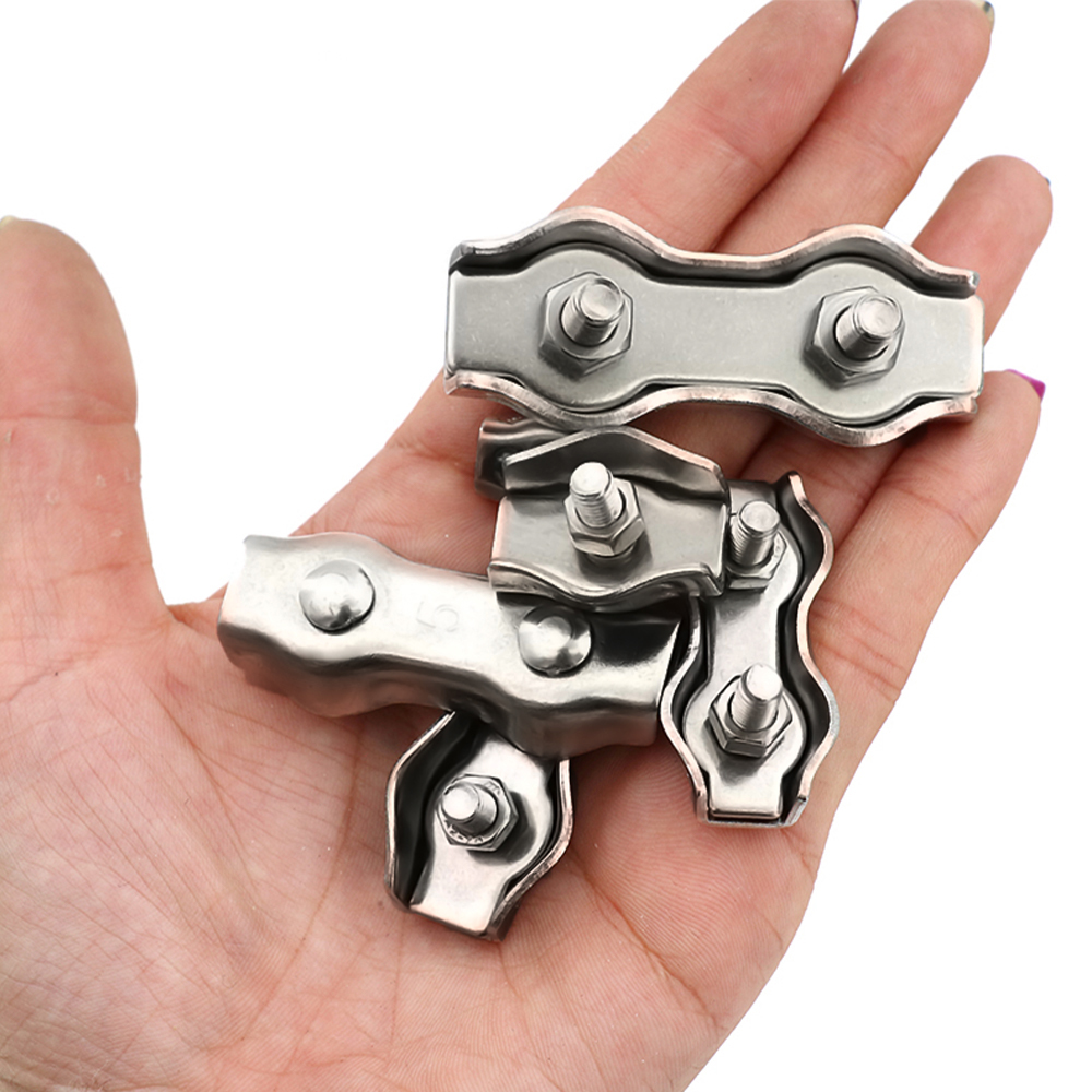 Wire Rope Clamp 304 Stainless  - String Tension Clip recension och pris