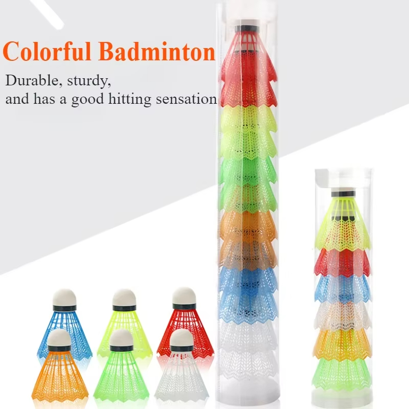 12Pcs Colorful Plastic Badmint - Badminton Nylon Shuttlecock recension och pris