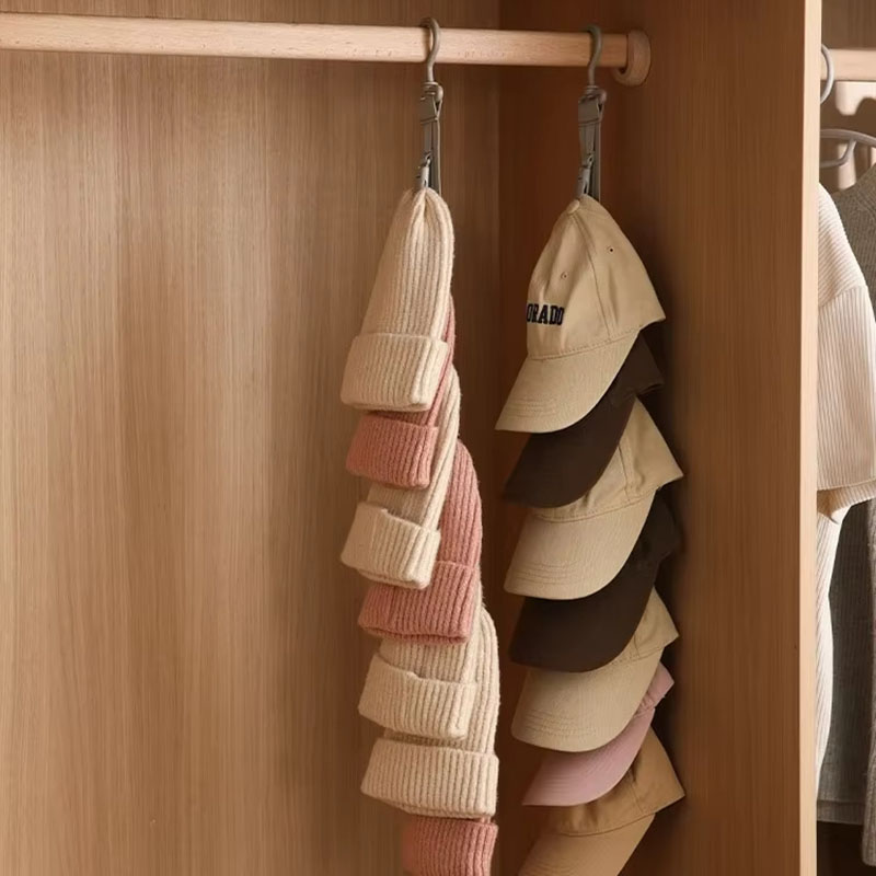 Wardrobe Hat Rack Hanging Rope - String Tension Clip recension och pris