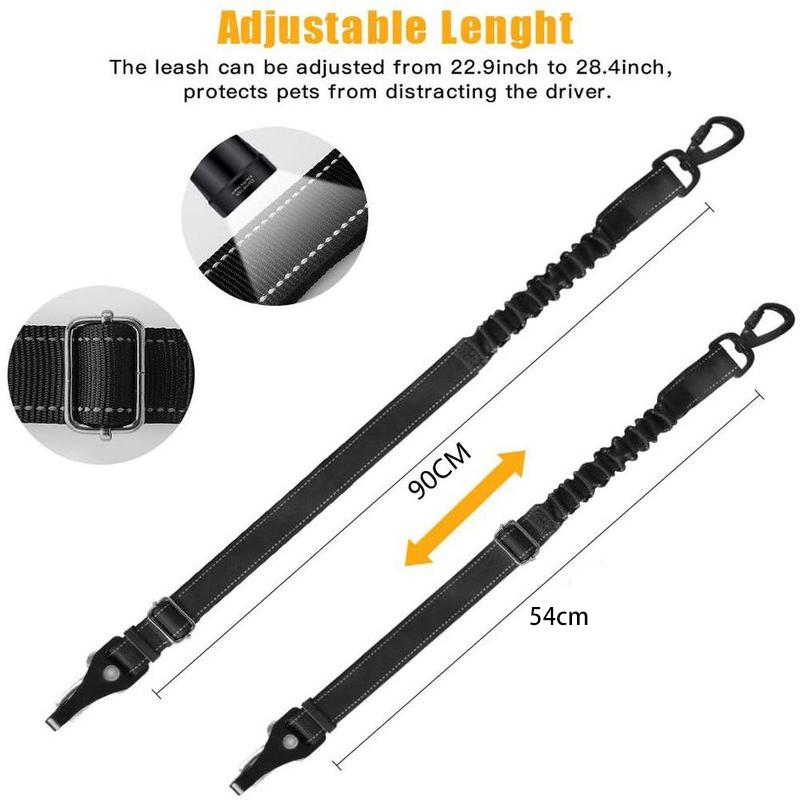 3 In 1 Pet Dog Car Seat Belt N - String Tension Clip recension och pris