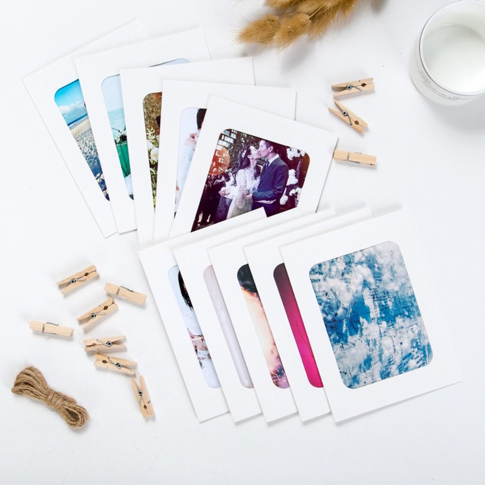 10Pcs DIY Craft Paper Photo Fr - String Tension Clip recension och pris