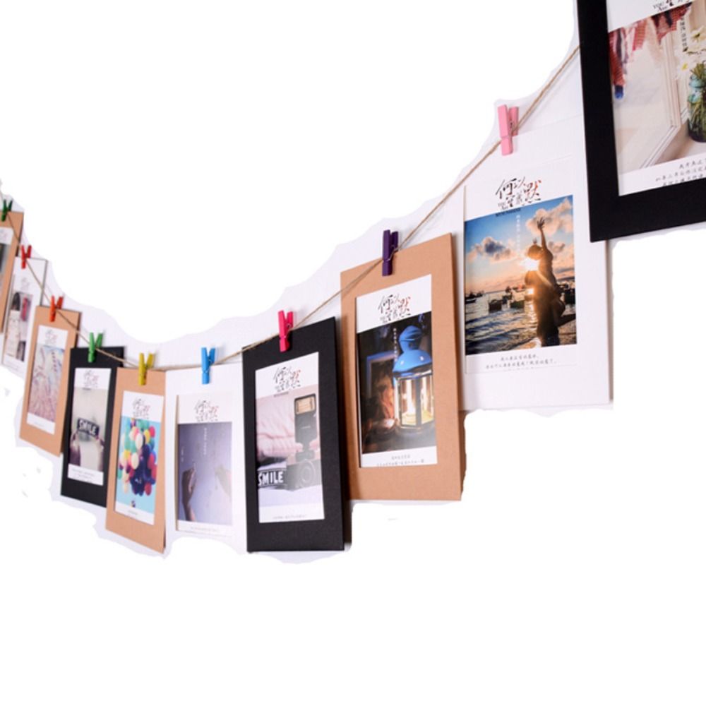 10Pcs DIY Craft Paper Photo Fr - String Tension Clip recension och pris